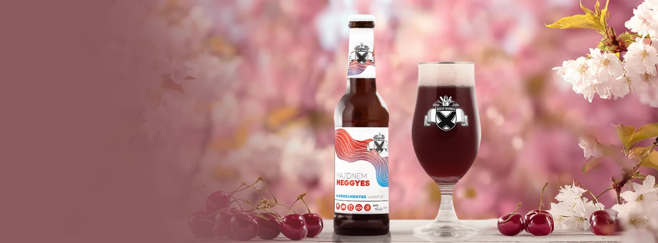 A gyémántdíjas Meggyes Sör alkoholmentesen