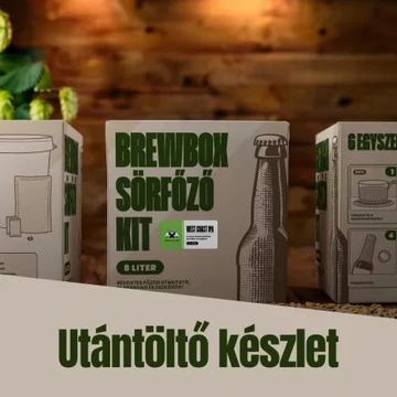 Szentandrás BREWBOX "Bandibá" West Coast IPA utántöltő készlet