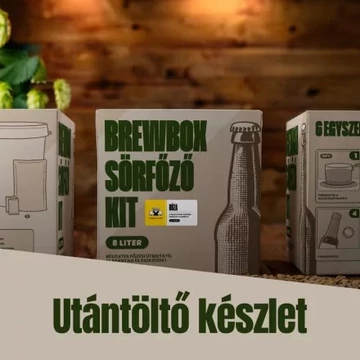 Szentandrás BREWBOX "Napkincs" Bajor Búzasör utántöltő készlet