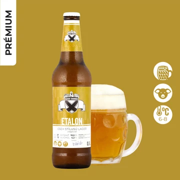 Etalon (cseh stílusú lager) 4,2%