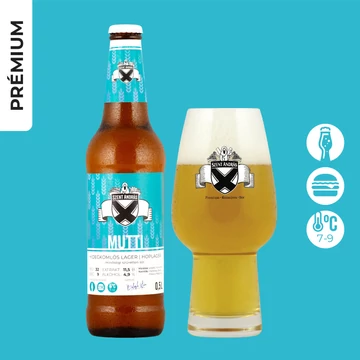 Mutti (hidegkomlós lager) 4,9% 