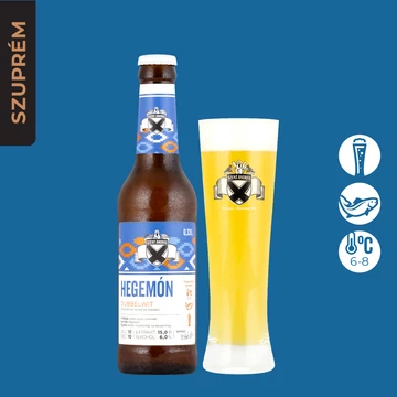Hegemón (dubbelwit / szűretlen belga búza) 6%