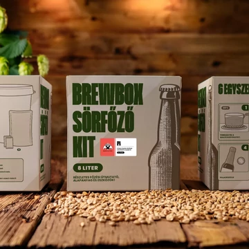 Szentandrás BREWBOX "Laza Morál" Session IPA kit alapanyagokkal