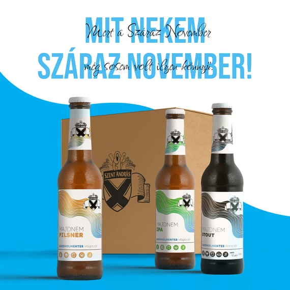 Mit nekem Száraz November! sörválogatás (alkoholmentes)