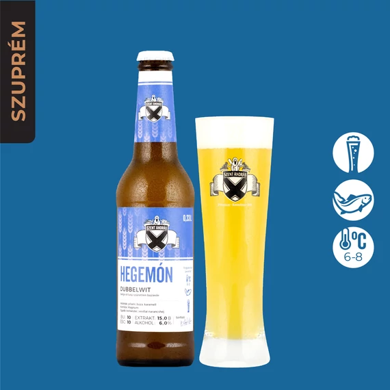 Hegemón (dubbelwit / szűretlen belga búza) 6%