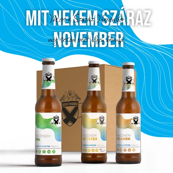 Mit nekem Száraz November! sörválogatás (alkoholmentes)