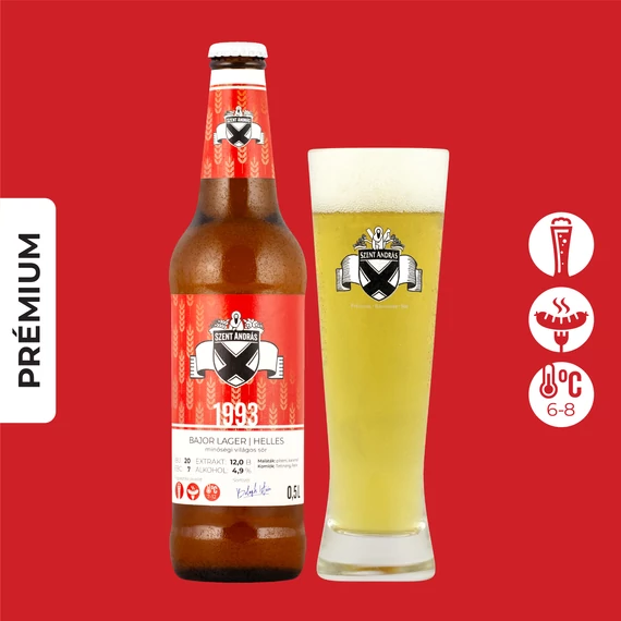 1993 (bajor lager / helles) 4,9% 0,5l