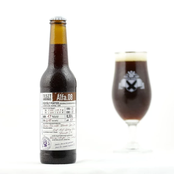 Alfa. 08 (füstölt porter szilvával és bodzavirággal) 4.9%