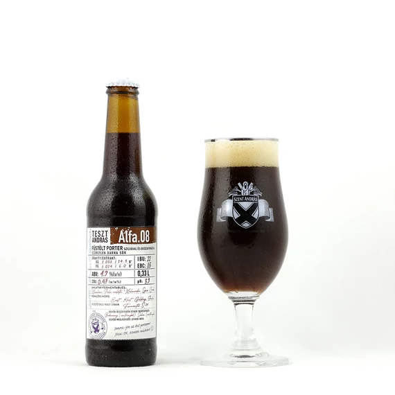 Alfa. 08 (füstölt porter szilvával és bodzavirággal) 4.9%