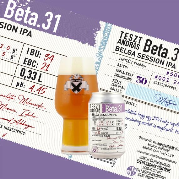 Beta. 31 (belga session ipa) 4,6%